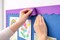 Terrific Trimmers® Purple Bulletin Board Border – 2¼ in x 39 ft, Classroom Trim